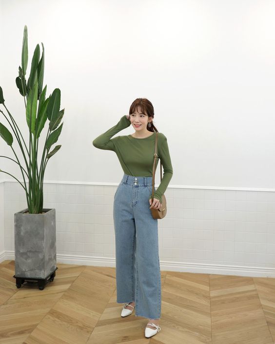 寬褲穿搭　鞋子